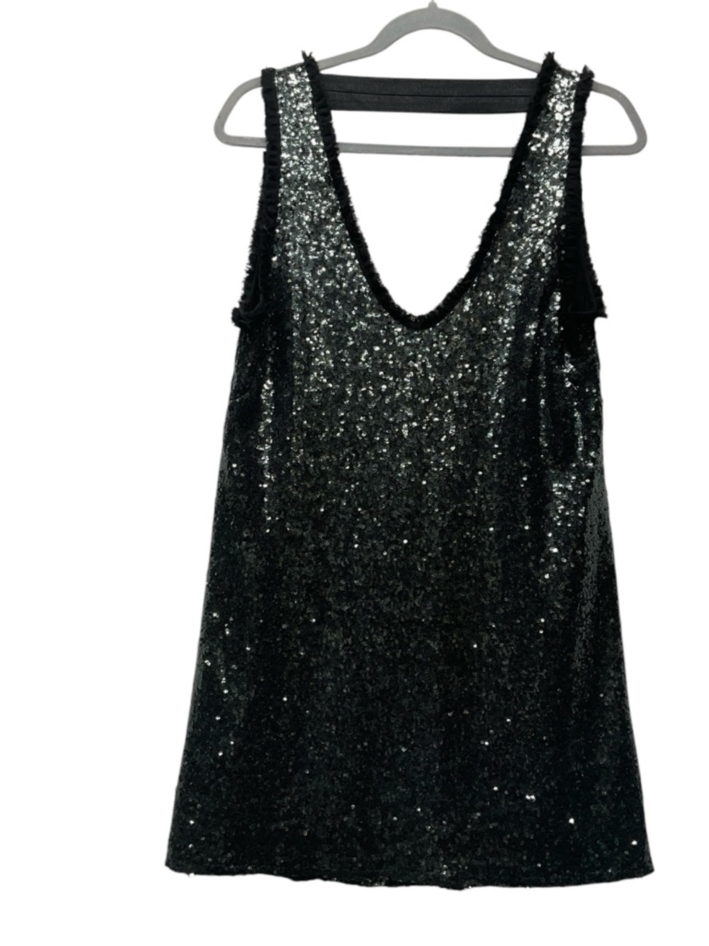 Zara Sequin Mini Dress Size S Party Dress  edgy 90s-inspired design